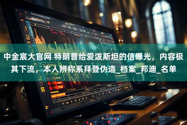 中金宸大官网 特朗普给爱泼斯坦的信曝光，内容极其下流，本人辨称系拜登伪造_档案_邦迪_名单