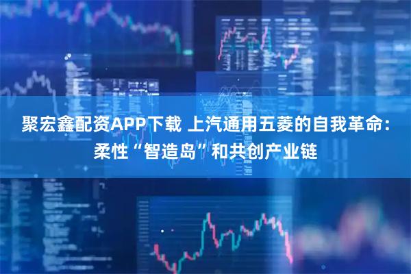 聚宏鑫配资APP下载 上汽通用五菱的自我革命：柔性“智造岛”和共创产业链