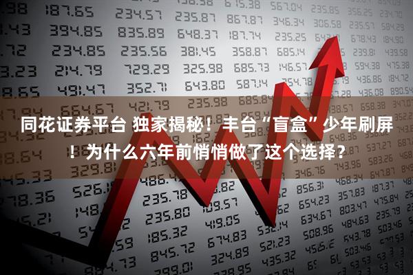同花证券平台 独家揭秘!丰台“盲盒”少年刷屏!为什么六年前悄悄做了这个选择?