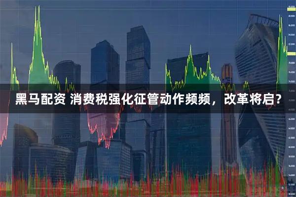 黑马配资 消费税强化征管动作频频，改革将启？